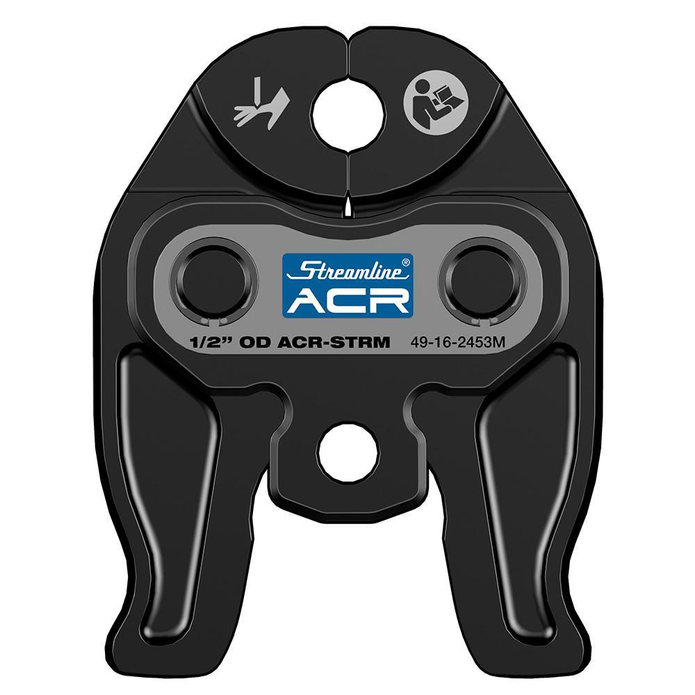 Milwaukee® 49-16-2453M Streamline® Press Jaw, For Use With M12™ FORCE LOGIC™ Press Tool, 1/2 in Jaw Capacity, Forged Steel